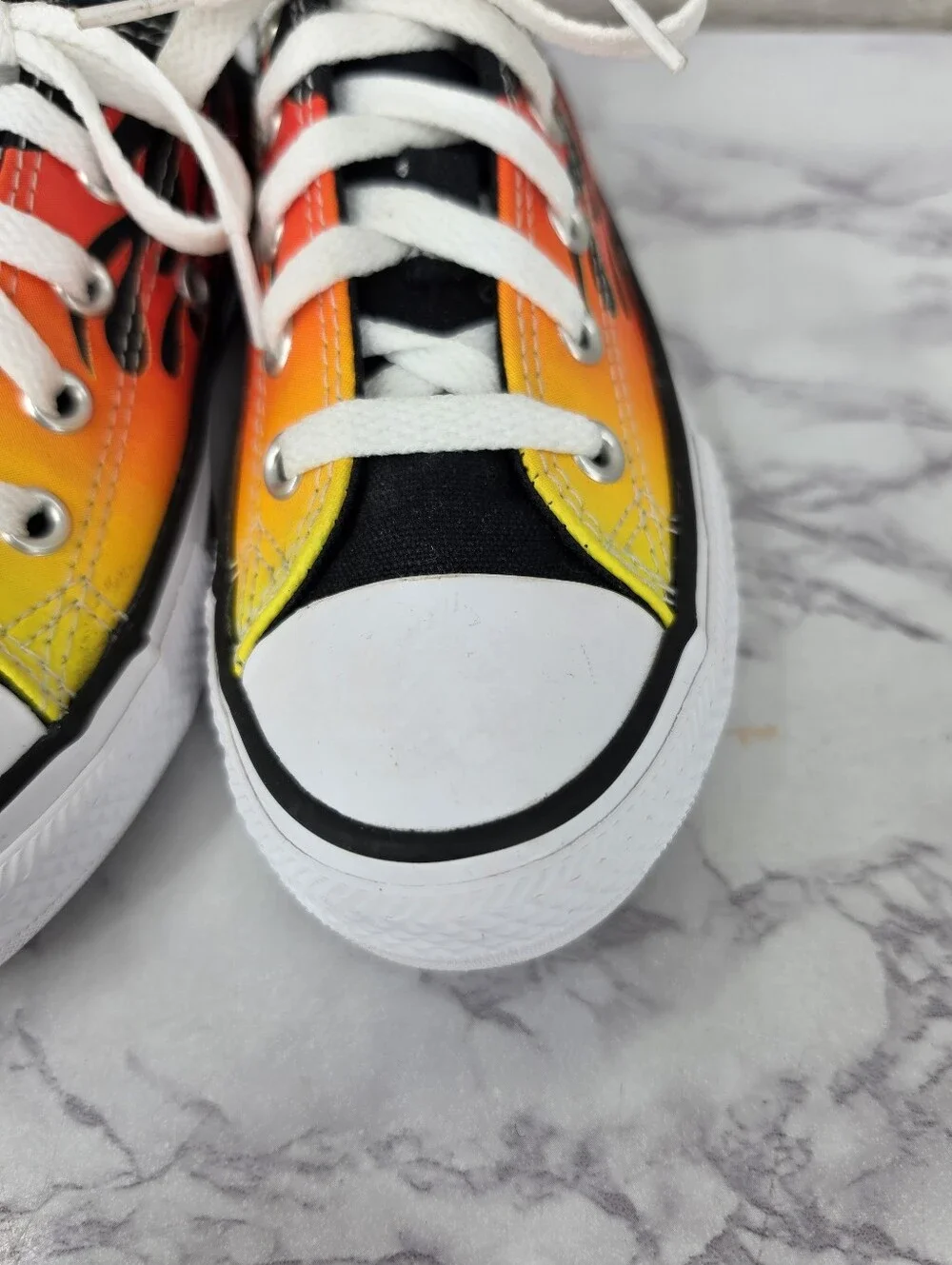 Converse Chuck Taylor All Star Low Archive Flames Kids Toddler Size 12  366197F